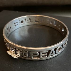 Brighton “World Peace” Bracelet Retired ~ NWT